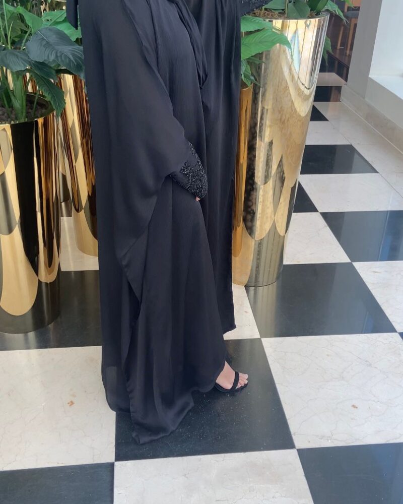 Lina Black Kaftan Abaya